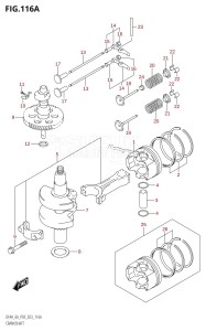 DF6A From 00603F-140001 (P03)  2021 drawing CRANKSHAFT