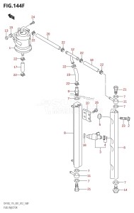 DF115Z From 11502Z-210001 (E01 E40)  2012 drawing FUEL INJECTOR (DF115Z:E40)