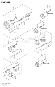 DF175T From 17502F-110001 (E01 E40)  2011 drawing OPT:METER (K6,K7)