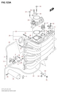 DF175T From 17502F-810001 (E01 E40)  2018 drawing INTAKE MANIFOLD /​ THROTTLE BODY