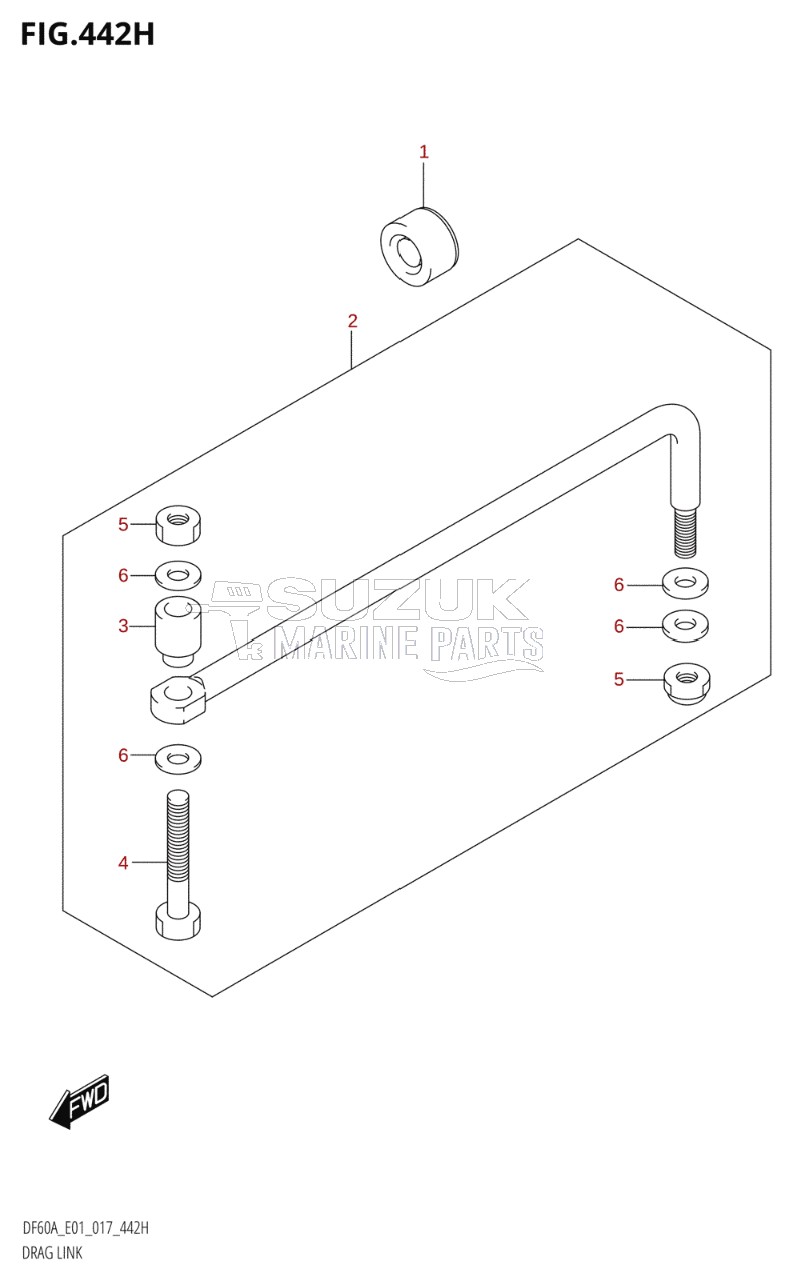 DRAG LINK (DF60AVT:E40)