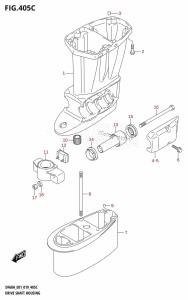 DF40A From 04004F-910001 (E34-Italy)  2019 drawing DRIVE SHAFT HOUSING (DF60A:E01)