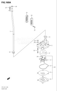 02001F-780001 (2007) 20hp E01-Gen. Export 1 (DF20RK7  DF20RK8) DF20 drawing WATER PUMP