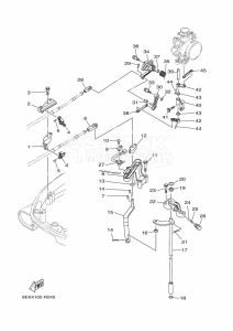 F115BETL drawing THROTTLE-CONTROL