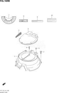 02503F-410001 (2014) 25hp E03-USA (DF25  DF25A    DF25AT    DF25ATH    DF25Q  DF25R) DF25 drawing MAGNETO COVER (DF25Q:E03)