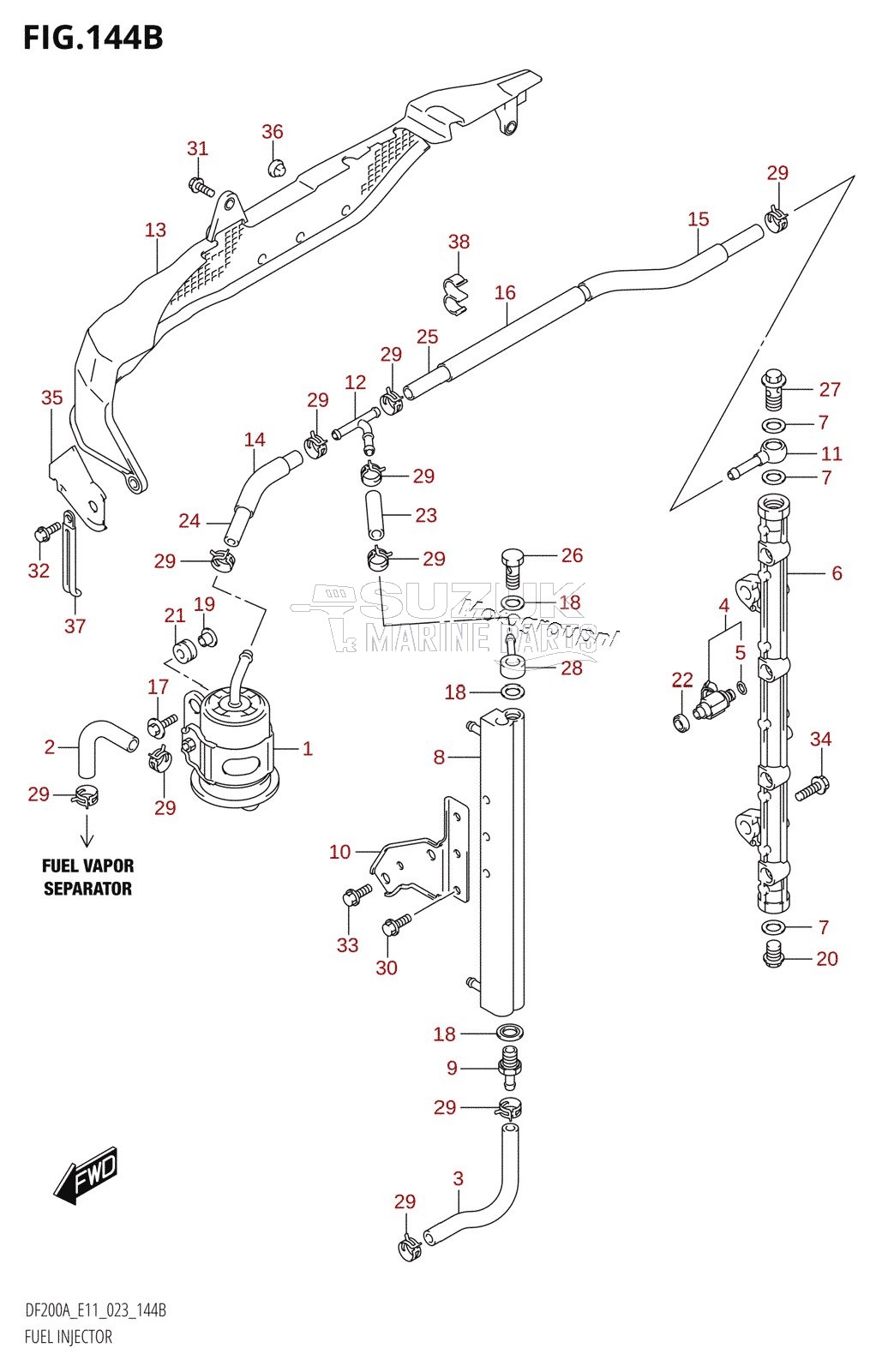 FUEL INJECTOR (E40)