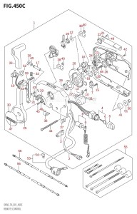 DF70 From 07001F-421001 (E01 E40)  2004 drawing REMOTE CONTROL (K5,K6,K7,K8,K9)