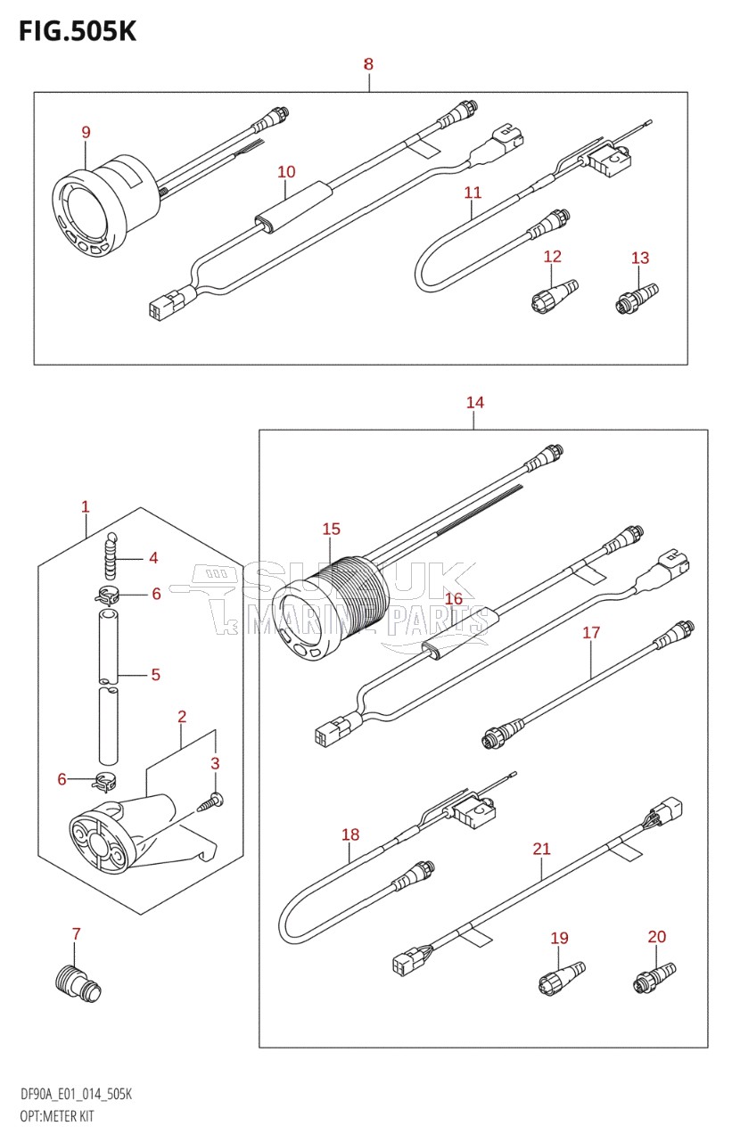 OPT:METER KIT (DF90ATH:E40)