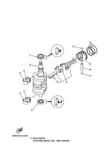 F15PLRC drawing CRANKSHAFT--PISTON