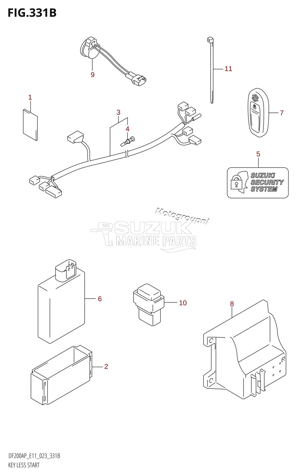 KEY LESS START ((022,023):E11)