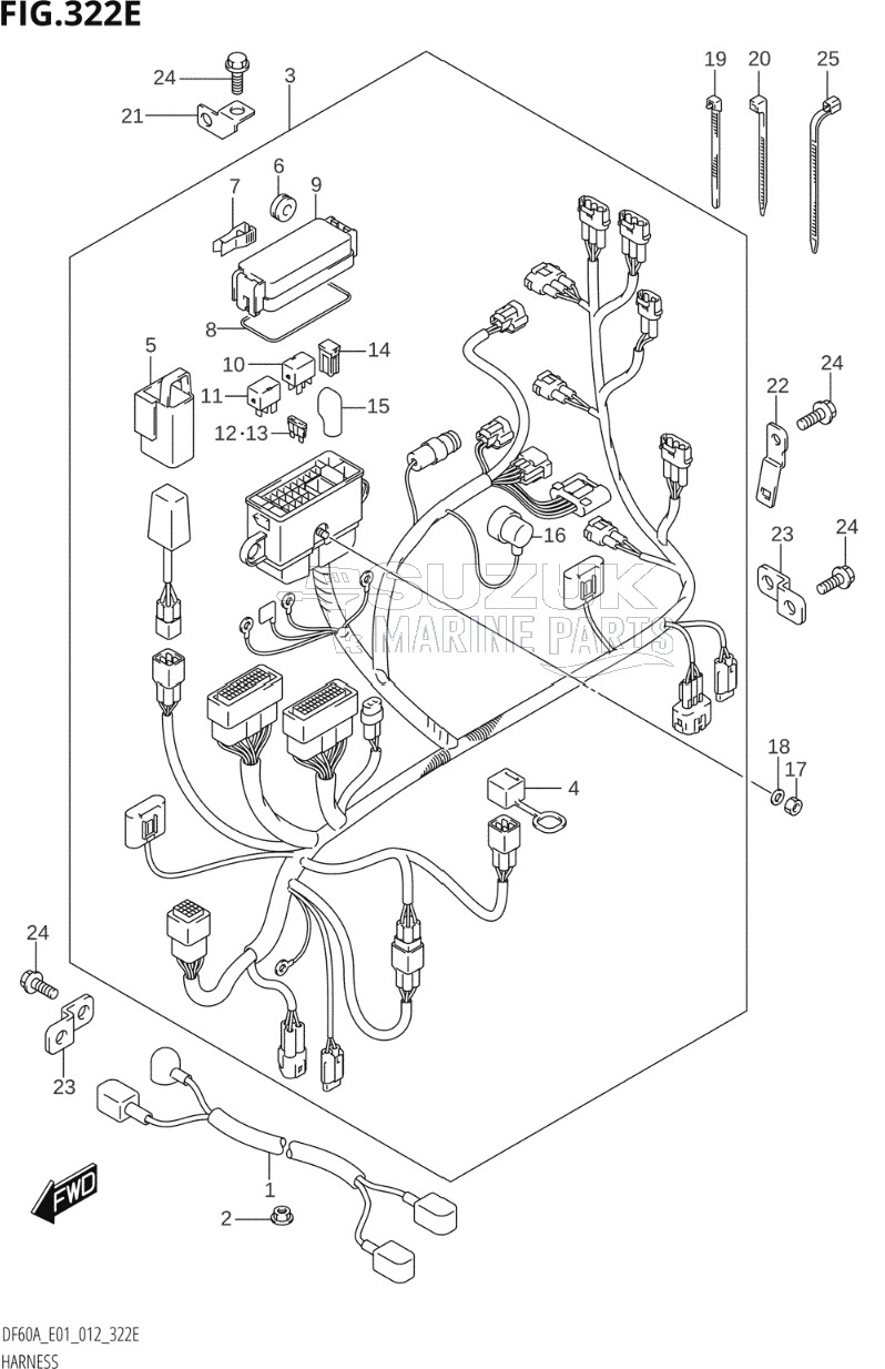 HARNESS (DF50ATH:E01)