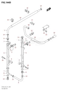 DF200Z From 20002Z-710001 (E01 E40)  2017 drawing FUEL INJECTOR (DF200Z:E40)