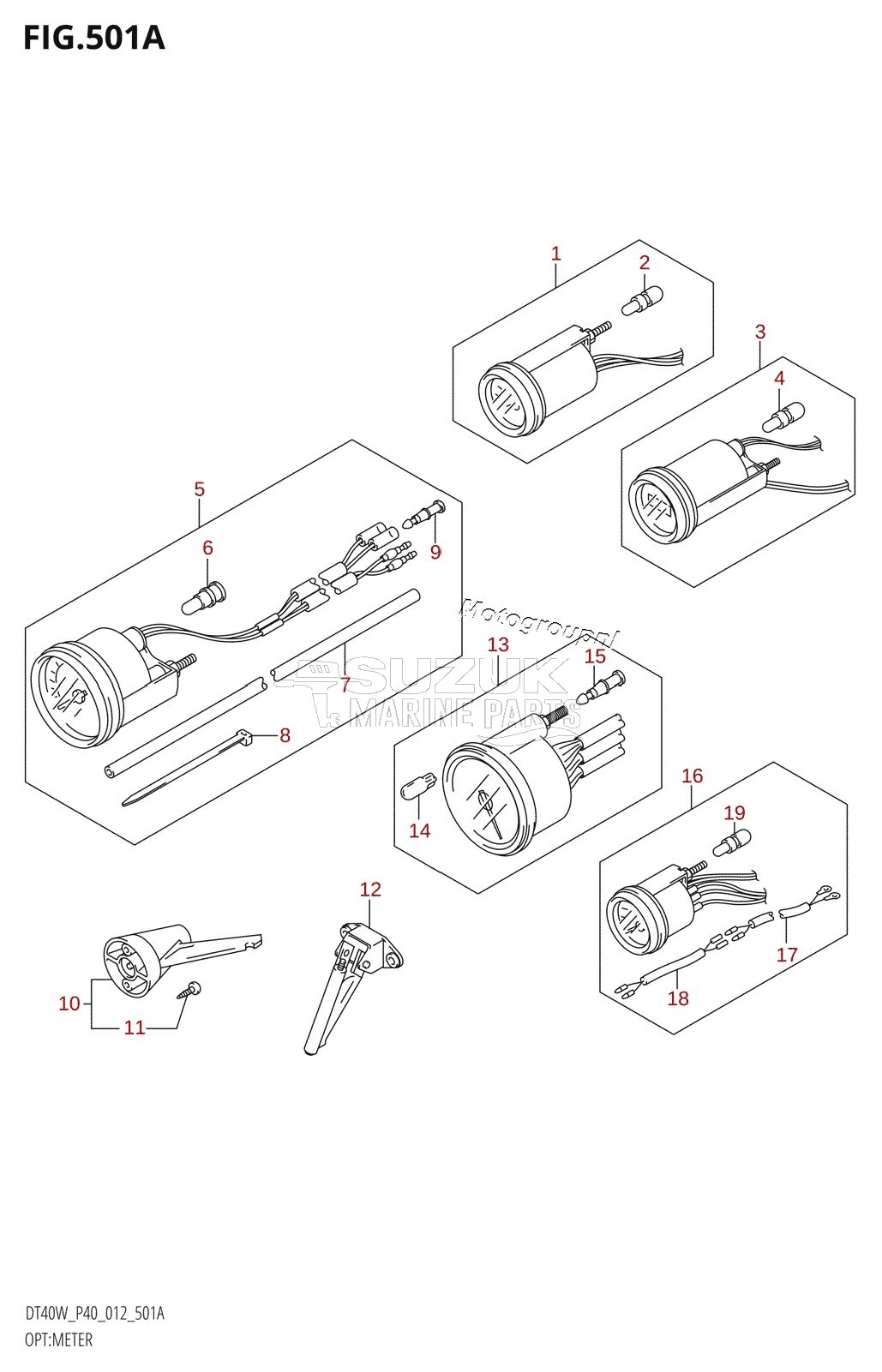 OPT:METER (DT40W:P40)