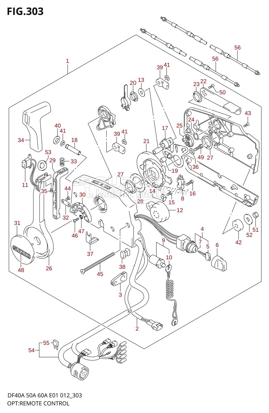 OPT:REMOTE CONTROL (DF40AST E34)