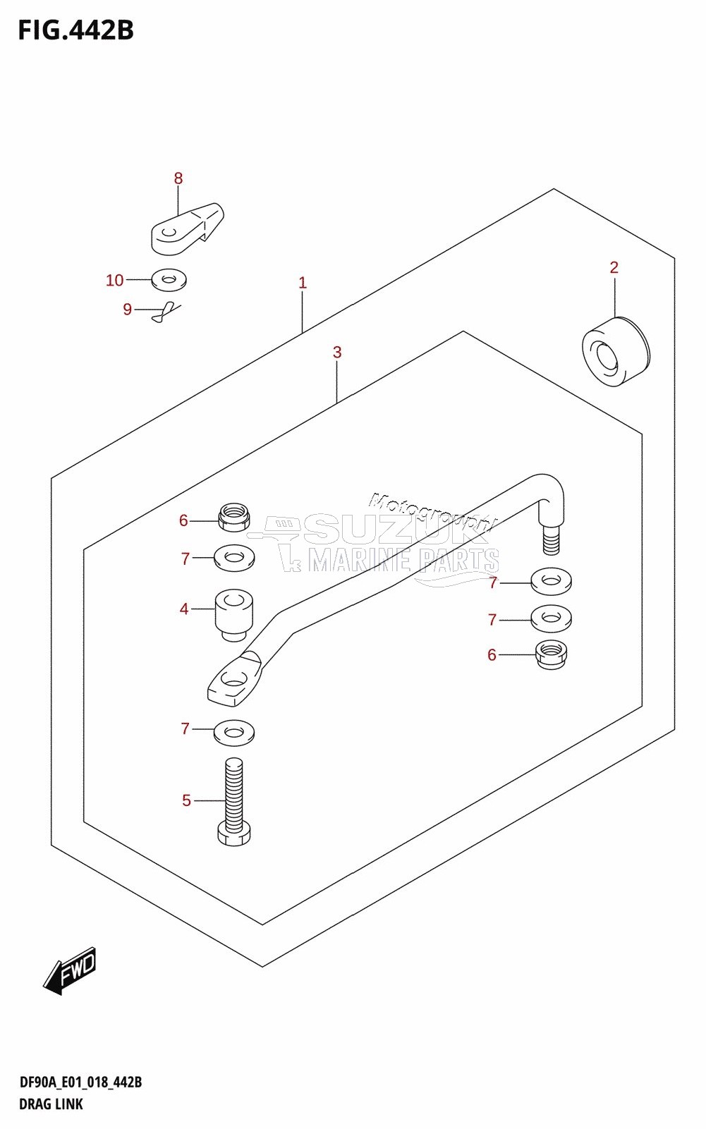 DRAG LINK (DF70ATH,DF90ATH)