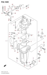 DF60 From 06001F-780001 (E03)  2007 drawing FUEL VAPOR SEPARATOR (K1,K2,K3,K4,K5,K6,K7,K8,K9)