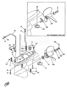 115B drawing PROPELLER-HOUSING-AND-TRANSMISSION-2