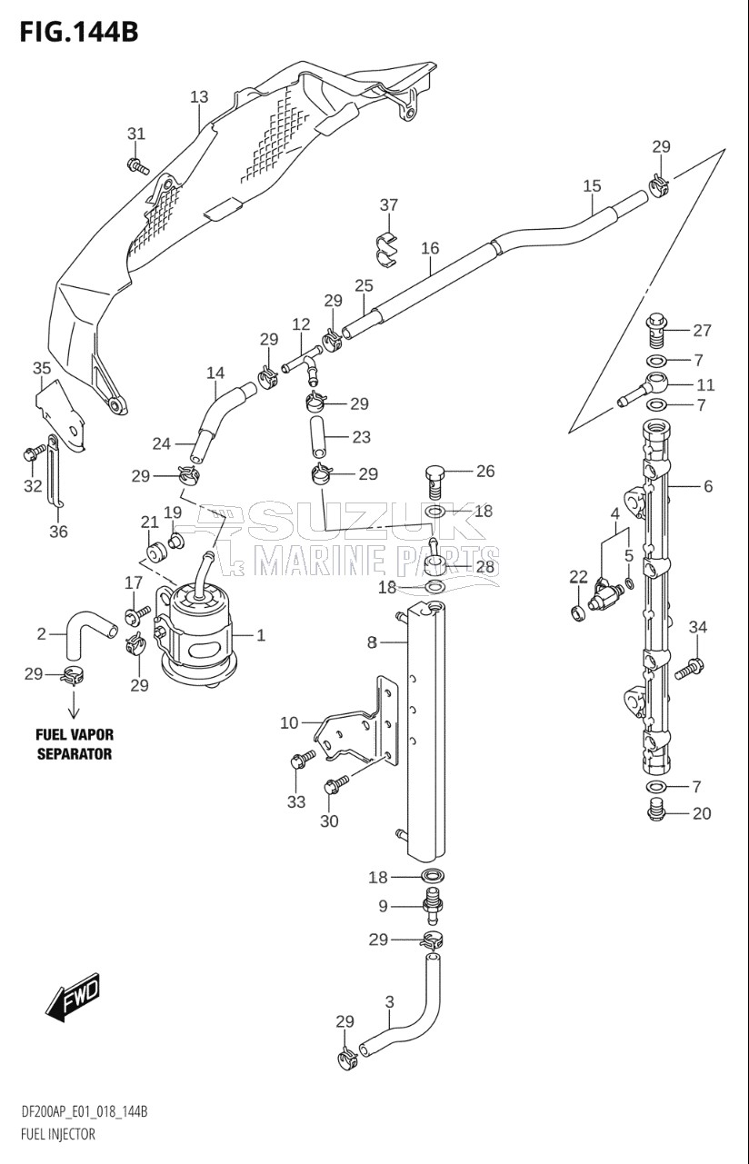 FUEL INJECTOR (E40)