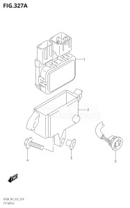 02002F-040001 (2020) 20hp P03 E03-USA (DF20A  DF20A   DF20A    DF20AT  DF20AT   DF20AT    DF20ATH  DF20ATH   DF20ATH) DF20A drawing PTT SWITCH (DF9.9BT,DF15AT,DF20AT)