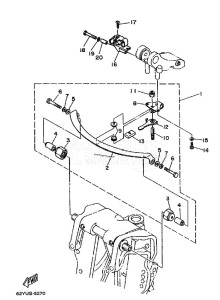 F50A drawing ALTERNATIVE-PARTS-2-STEERING-FRICTION