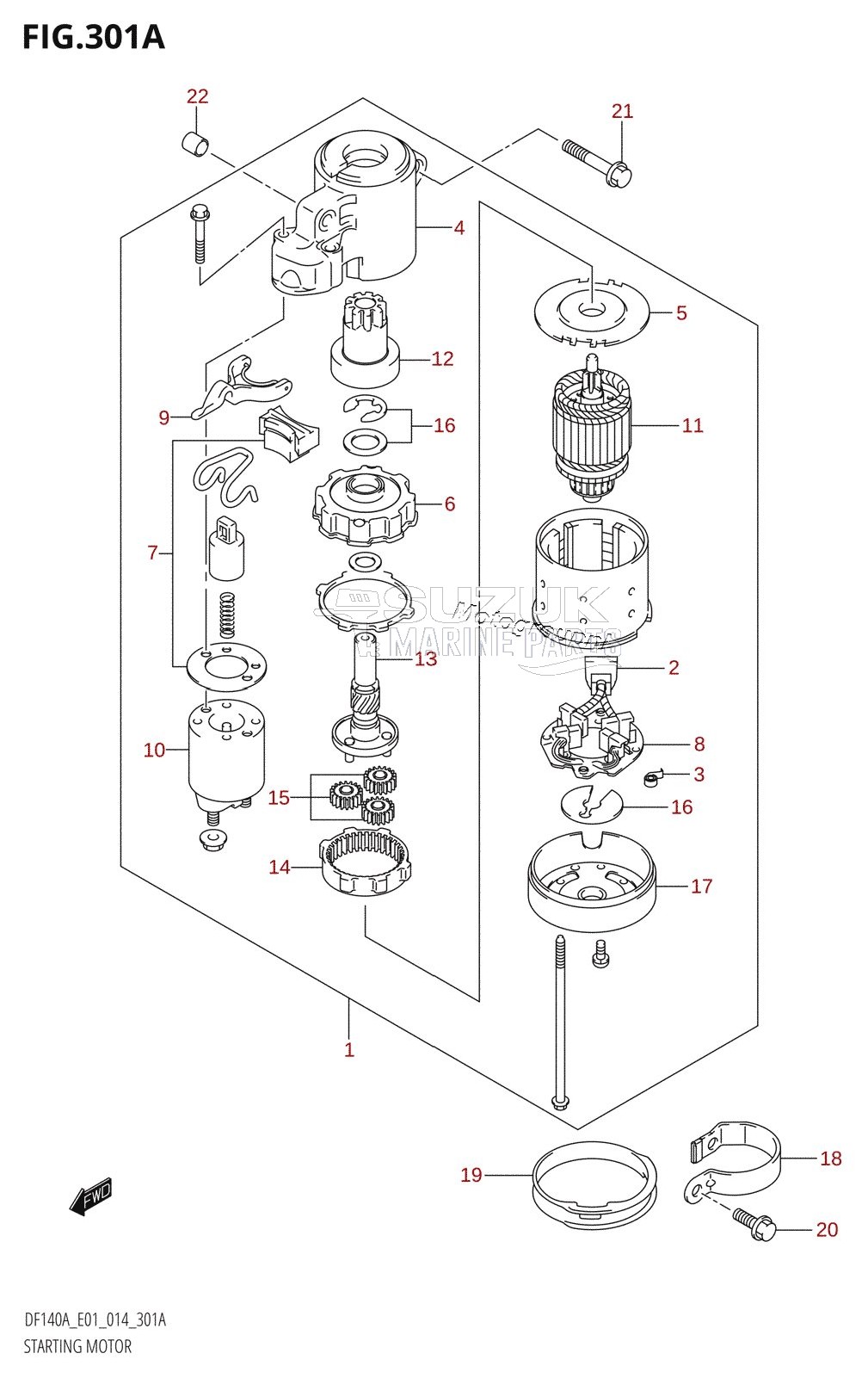 STARTING MOTOR