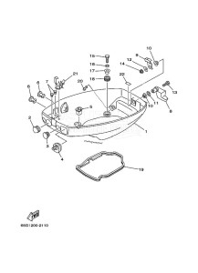 EK15NMHL drawing BOTTOM-COVER