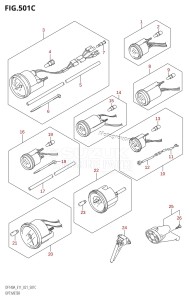 DF115A From 11503F-140001 (E11 E40)  2021 drawing OPT:METER (E03)