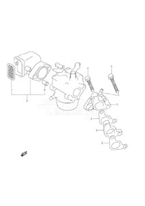 DF 2.5 drawing Intake Pipe/Silencer