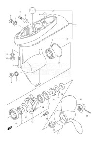 DF 4 drawing Gear Case