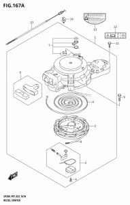 DF20A From 02002F-340001 (E01 E40)  2023 drawing RECOIL STARTER (DF9.9B,DF9.9BR,DF15A,DF15AR,DF20A,DF20AR)