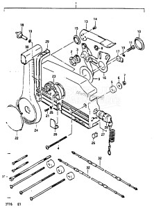 DT15 From 01501-927263 ()  1989 drawing OPTIONAL : REMOTE CONTROL (1)