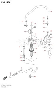 DF115BG From 11505F-240001 (E40)  2022 drawing FUEL PUMP