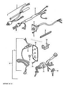 DT50 From 05003-401001 ()  1984 drawing OPT: ELECTRICAL (2)