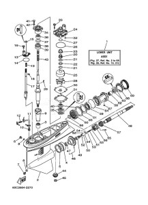 F100BETX drawing PROPELLER-HOUSING-AND-TRANSMISSION-1