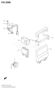 DF140A From 14003F-410001 (E01 E40)  2014 drawing PTT SWITCH /​ ENGINE CONTROL UNIT (DF100AT:E40)