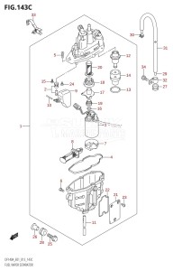 DF140A From 14003F-310001 (E01 E40)  2013 drawing FUEL VAPOR SEPARATOR (DF140AZ:E01)