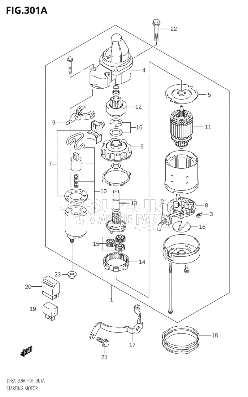 STARTING MOTOR