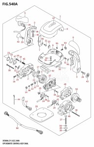 DF300A From 30002P-040001 (E01 E03 E40)  2020 drawing OPT:REMOTE CONTROL ASSY DUAL (020,021)