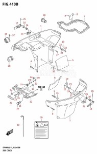 DF115BT From 11506F-440001 (E11 - E40)  2024 drawing SIDE COVER (DF100C)