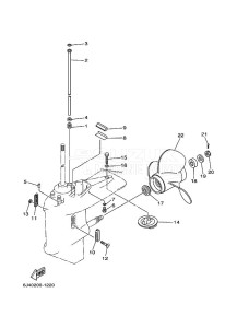 E40JWHL drawing LOWER-CASING-x-DRIVE-2