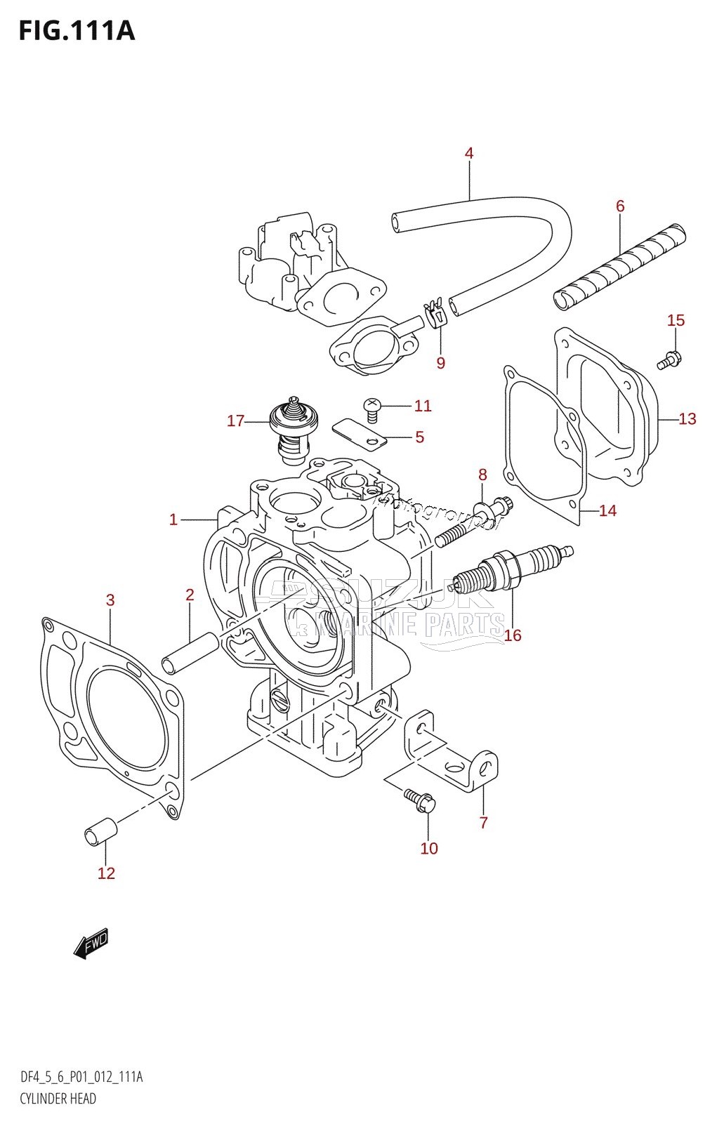 CYLINDER HEAD (DF4:P01)