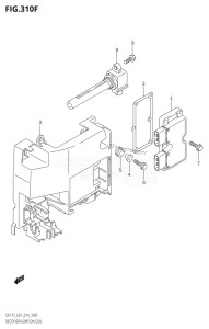 DF175ZG From 17502Z-410001 (E01 E40)  2014 drawing RECTIFIER /​ IGNITION COIL (DF150Z:E40)