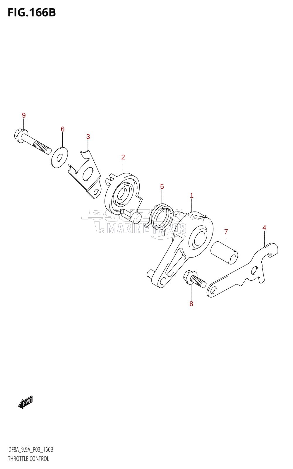 THROTTLE CONTROL (DF8AR,DF9.9AR)