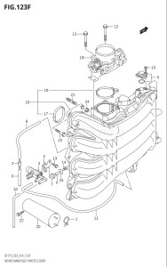 15002F-410001 (2014) 150hp E03-USA (DF150T  DF150TG) DF150 drawing INTAKE MANIFOLD / THROTTLE BODY (DF175TG:E03)