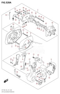 DF175AP From 17503P-710001 (E01 E40)  2017 drawing OPT:FLUSH MOUNT REMOCON