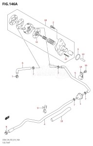 DF9.9A From 00994F-410001 (P03)  2014 drawing FUEL PUMP