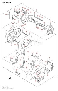 DF300Z From 30002Z-110001 (E01 E40)  2011 drawing OPT:FLUSH MOUNT REMOCON