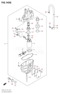 07003F-410001 (2014) 70hp E01 E40-Gen. Export 1 - Costa Rica (DF70A  DF70ATH) DF70A drawing FUEL VAPOR SEPARATOR (DF90A:E01)