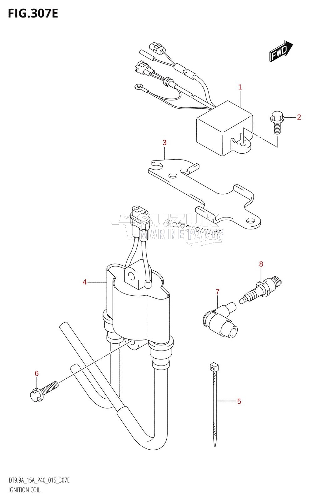 IGNITION COIL (DT15A:P40)