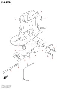 DF175AP From 17503P-710001 (E01 E40)  2017 drawing DRIVE SHAFT HOUSING (DF150AP:E40)